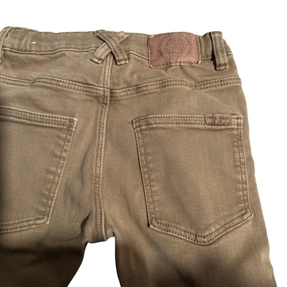 Zara Kids Boys Pants The Slim Denim Size 3-4 104 cm Adjustable Waist - Picture 3 of 8